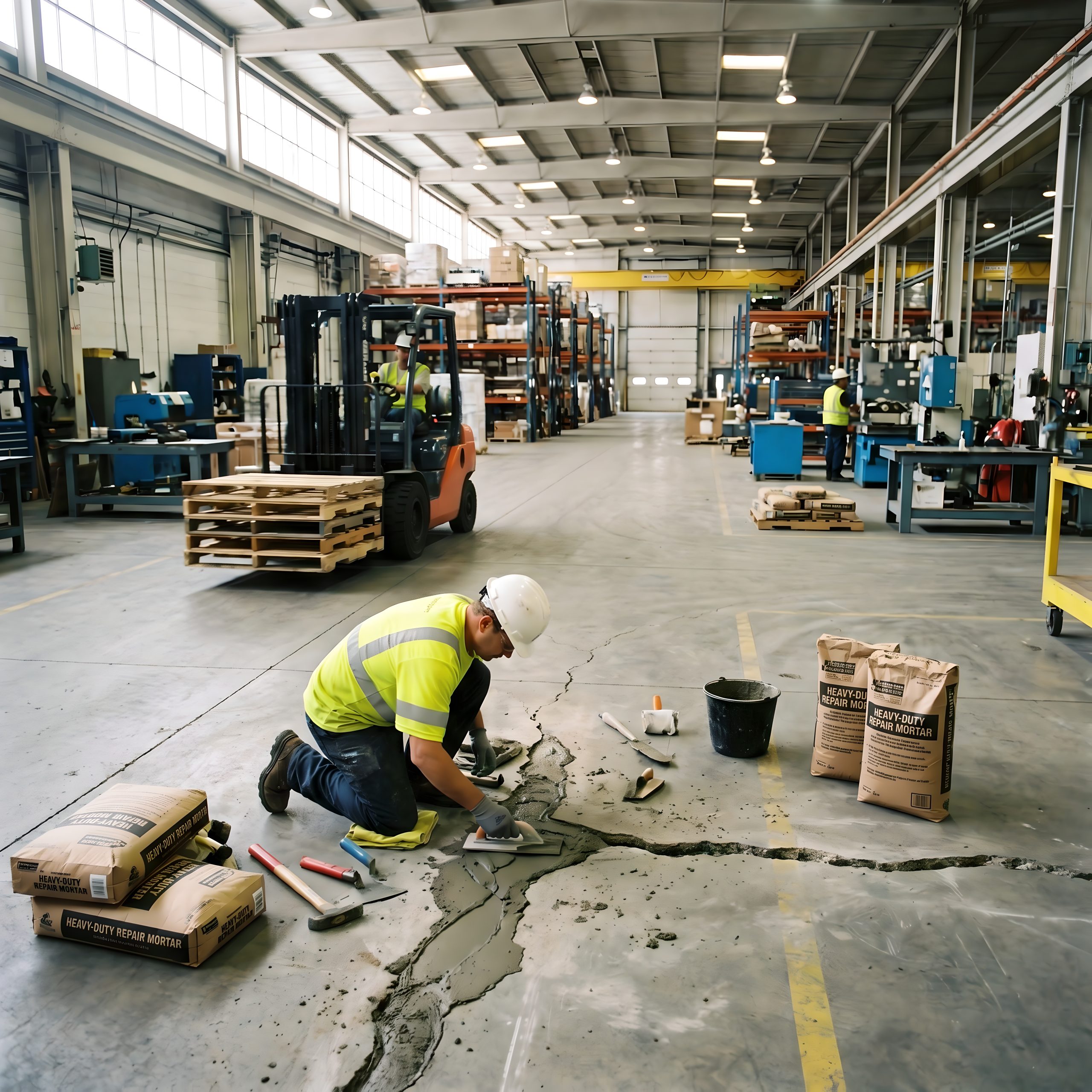 Boydur M12 for Industrial Floor Repair